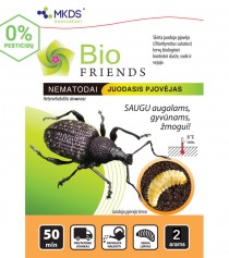 Nematodai PRO JUODOJO PJOVĖJO lervoms (H. downesi) 50mln./2 a